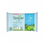 Simple Kind to Skin Micellar Cleansing Wipes Water Boost 20 wipes 
