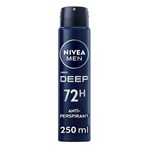 NIVEA MEN Deep Black Carbon 72h Anti-perspirant Deodorant 250ML