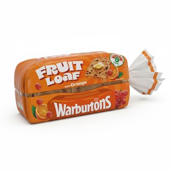 Warburtons Family Bakers Fruit Loaf with Orange 400g
