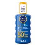 NIVEA Kids Protect & Care Coloured Sun Spray SPF50+ 200ml 