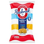 Seabrook The Original Crinkle Cut Crisp Variety Pack 6 x 25g