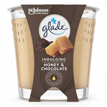 Glade Candle Honey  Chocolate Air Freshener 129g