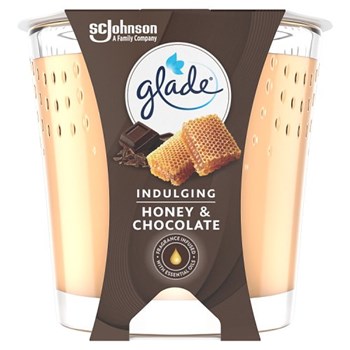 Glade Candle Honey  Chocolate Air Freshener 129g