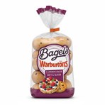 Warburtons 5 Cinnamon & Raisin Bagels