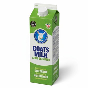 St Helen's Farm Semi-Skimmed Goats Milk 1 litre
