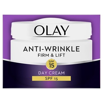 Olay Anti-Wrinkle Firm And Lift Anti-Ageing Day Moisturiser SPF15 50ML