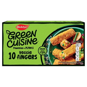 Birds Eye Green Cuisine 10 Veggie Fingers 284g