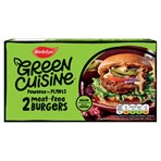 Birds Eye Green Cuisine 2 Meat-Free Burgers 200g 