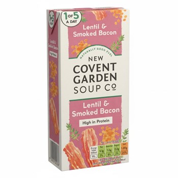 New Covent Garden Soup Co Lentil & Smoked Bacon 560g