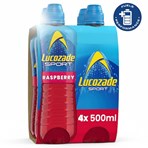 Lucozade Sport Drink Raspberry 4 x 500ml