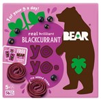 Bear Real Fruit Yoyos Brilliant Blackcurrant 5 x 20g