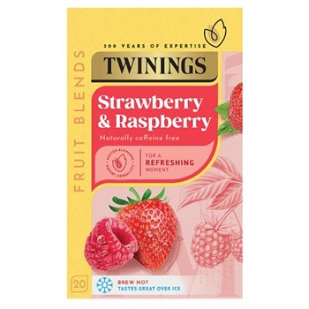 Twinings Strawberry & Raspberry Fruit Blends 40g