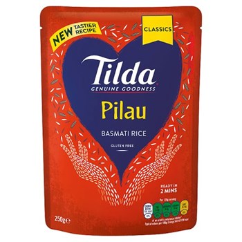 Tilda Microwave Pilau Basmati Rice 250g