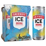 Smirnoff Ice Original 4% vol Ready To Drink 4x250ml Can