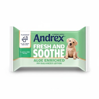 Andrex Fresh and Soothe 36 Hygiene Wipes