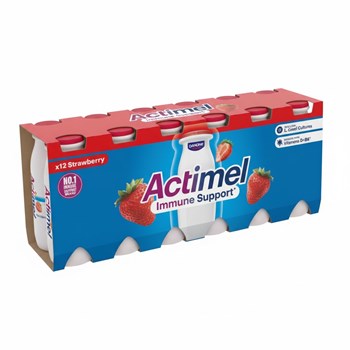 Actimel Strawberry 12 x 100g (1.2kg)