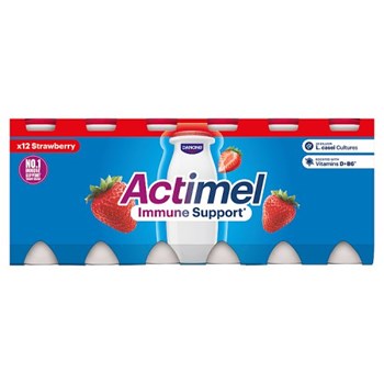 Actimel Strawberry 12 x 100g (1.2kg)