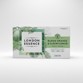 The London Essence Co. Blood Orange & Elderflower Tonic Water 6 x 150ml