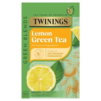 Twinings 20 Lemon Green Tea 40g