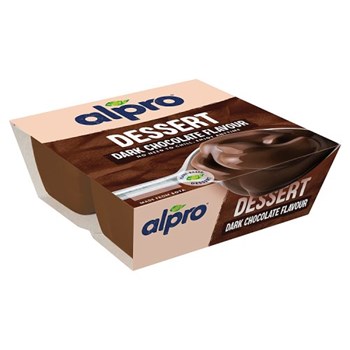 Alpro Dark Chocolate Flavour Dessert 4 x 125g (500g)