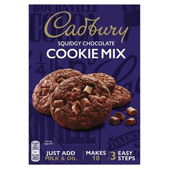 Cadbury Squidgy Chocolate Cookie Mix 265g