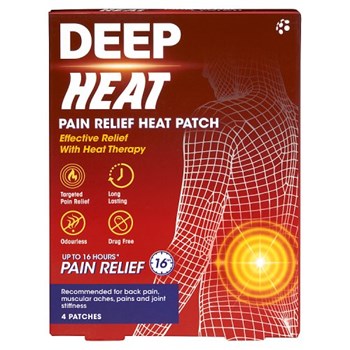 Deep Heat 4 Pain Relief Heat Patch