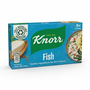 Knorr  Stock Cubes Fish 8x 10 g 