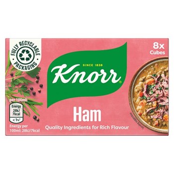 Knorr  Stock Cubes Ham 8x 10 g 