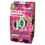 J2O Apple & Raspberry Fruit Blend 4 x 275ml