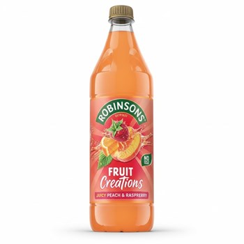 Robinsons Juicy Peach & Raspberry Fruit Creations 1L