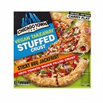 Chicago Town Vegan Takeaway Stuffed Crust Sticky BBQ Jackfruit Pizza 490g