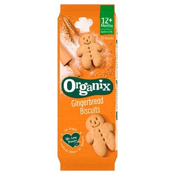 Organix 15 Gingerbread Biscuits 12+ Months 135g