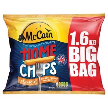 McCain Straight Home Chips 1.6kg