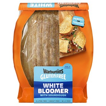 Warburtons Family Bakers Gluten Free White Bloomer with Sourdough 400g