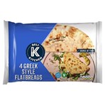 Deli Kitchen 4 Greek Style Flatbreads 320g