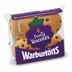 Warburtons 4 Fruity Teacakes