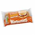 Warburtons 4 Delicious Breakfast Muffins