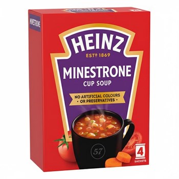 Heinz Minestrone Cup Soup 4 x 18g (72g)