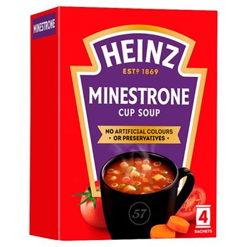 Heinz Minestrone Cup Soup 4 x 18g (72g)