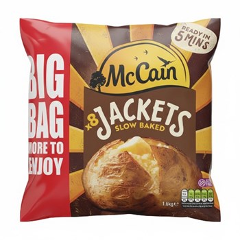 McCain 8 Slow Baked Jackets 1.6kg