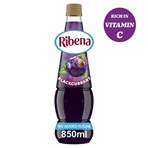 Ribena Blackcurrant Squash No Added Sugar 850ml