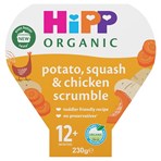 HiPP Organic Potato, Squash & Chicken Scrumble 12+ Months 230g