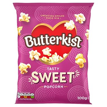 Butterkist Tasty Sweet Popcorn 100g