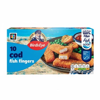 Birds Eye 10 Cod Fish Fingers 280g
