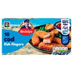 Birds Eye 10 Cod Fish Fingers 280g