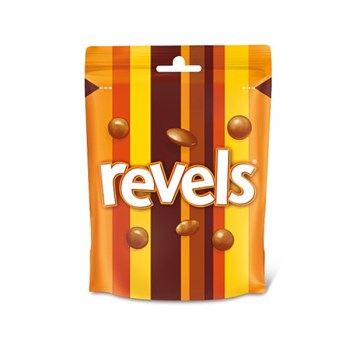 Revels Milk Chocolate with Raisins, Coffee or Orange Bites Pouch Bag 112g