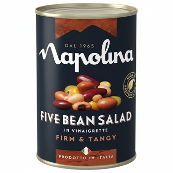 Napolina Five Bean Salad in Vinaigrette 400g