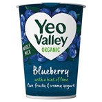 Yeo Valley Organic Blueberry Live Fruity & Creamy Yogurt 450g