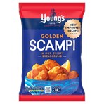 Young's Golden Scampi in Our Crispy Breadcrumb 220g