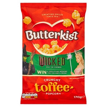 Butterkist Crunchy Toffee Popcorn 170g